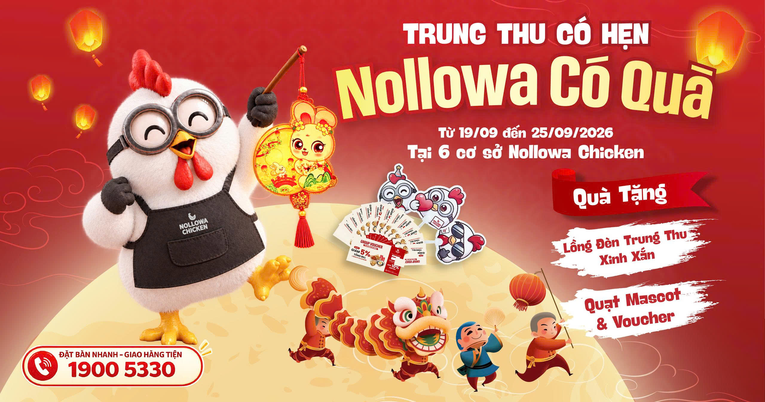 Trung Thu Có Hẹn – Nollowa Có Quà: Ném Bóng Trúng Đèn Lồng