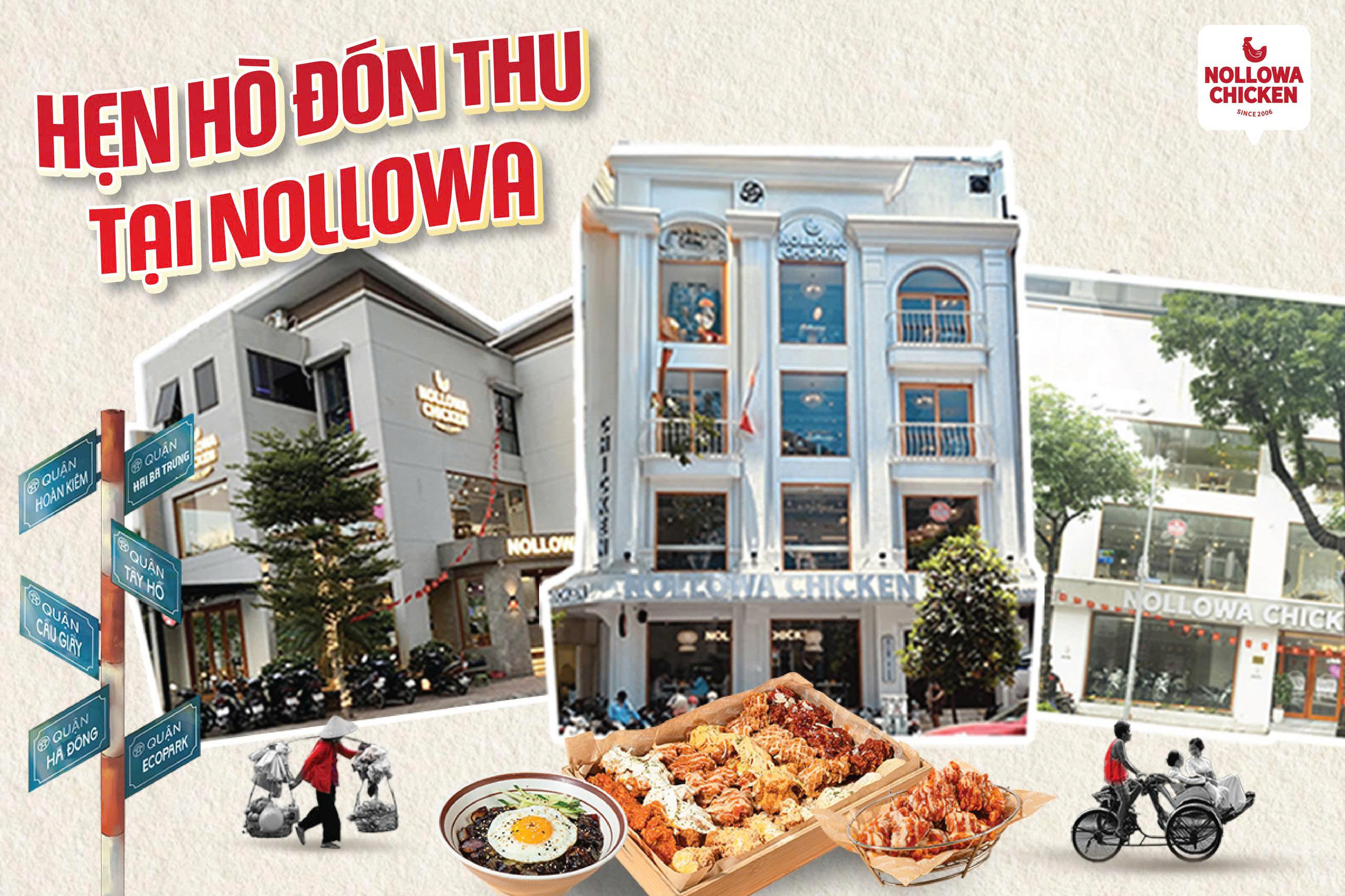 Lịch Trình Hẹn Hò Mùa Thu Hà Nội: Phan Đình Phùng & Nollowa