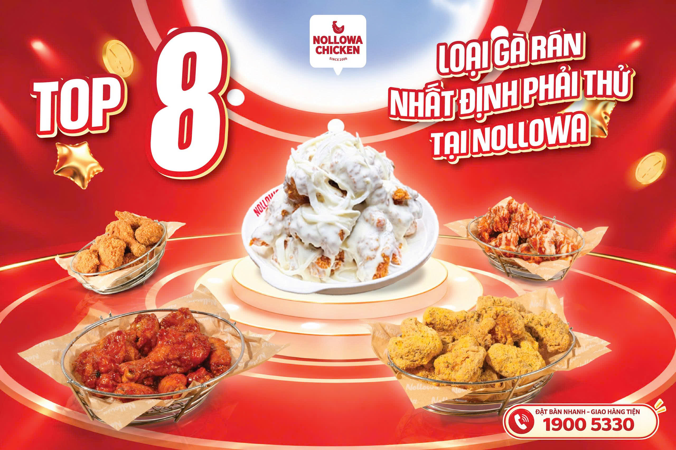 Top Các Loại Sốt Gà Hàn Ngon Nhất Tại Nollowa Chicken